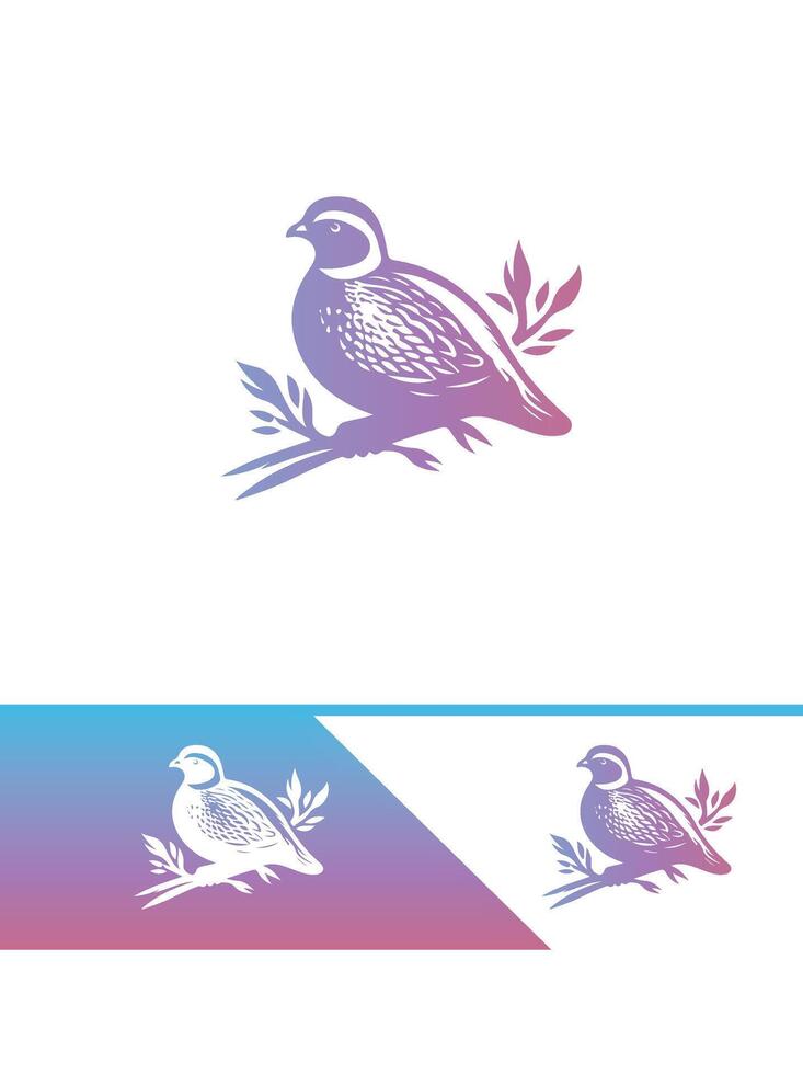 Quail Wings logo vector