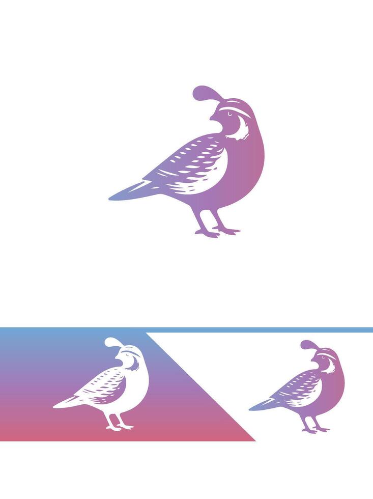 Quail Quest logo vector