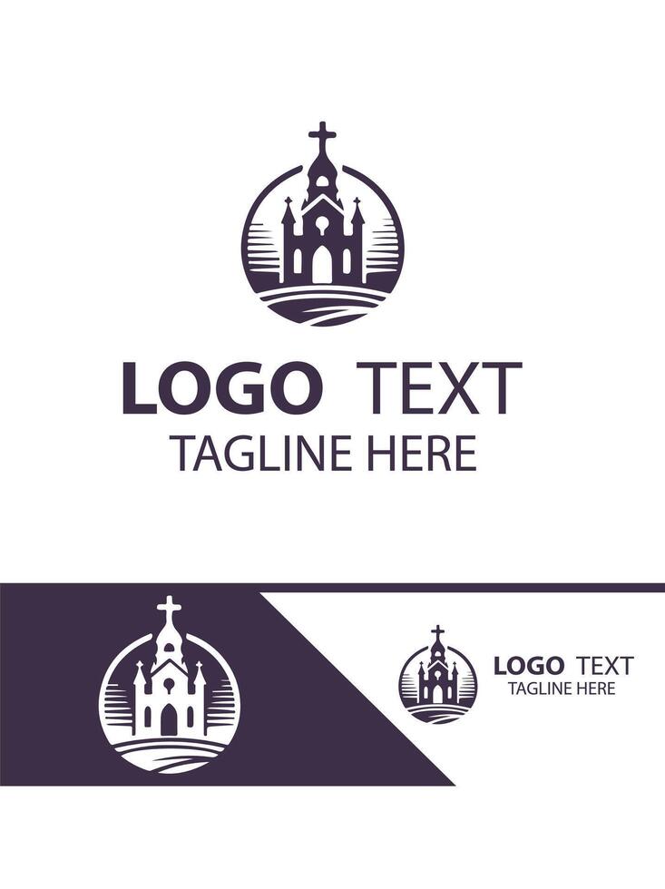 Peaceful Presence Church vector