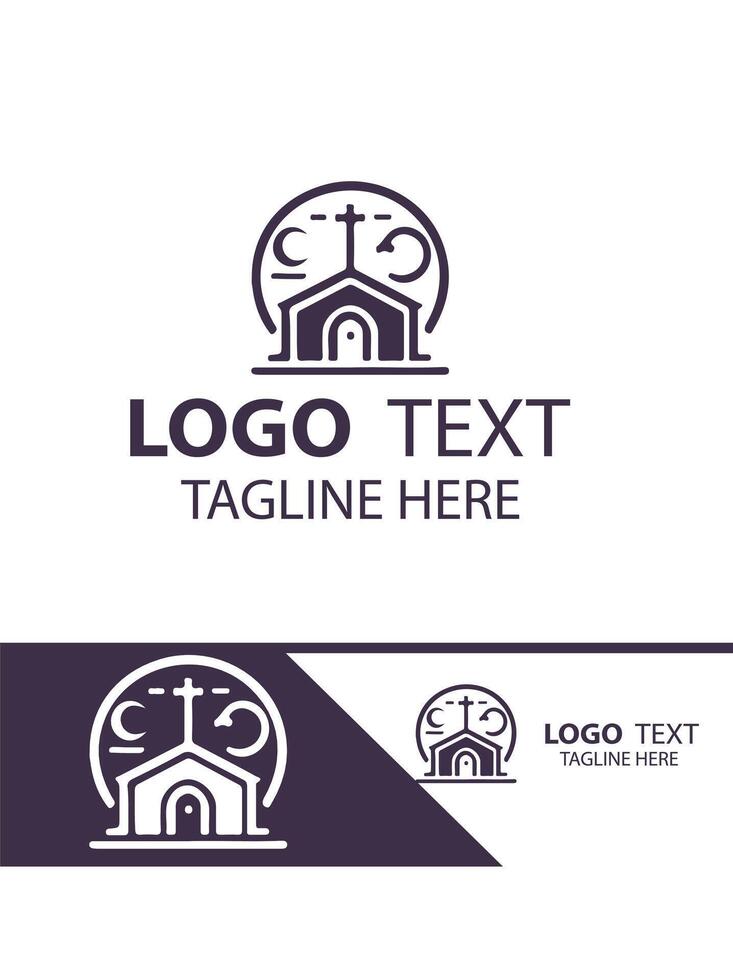 Holy Light Church logo vector