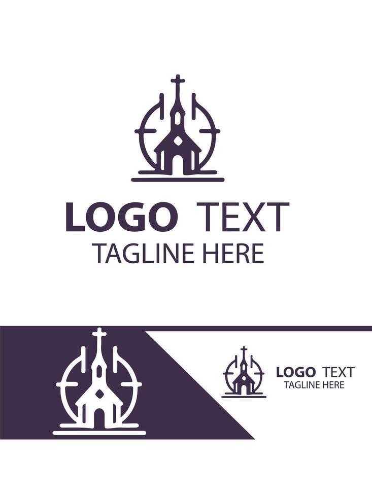 Blessed Assurance Church logo vector