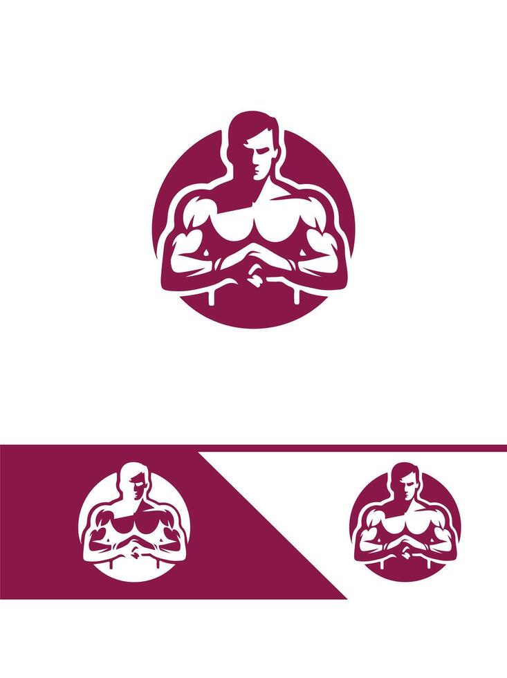 The Iron Punch Boxing Logo vector