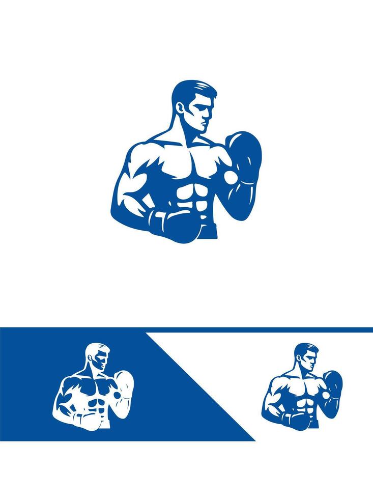 The Fight Factory Boxing Logo vector