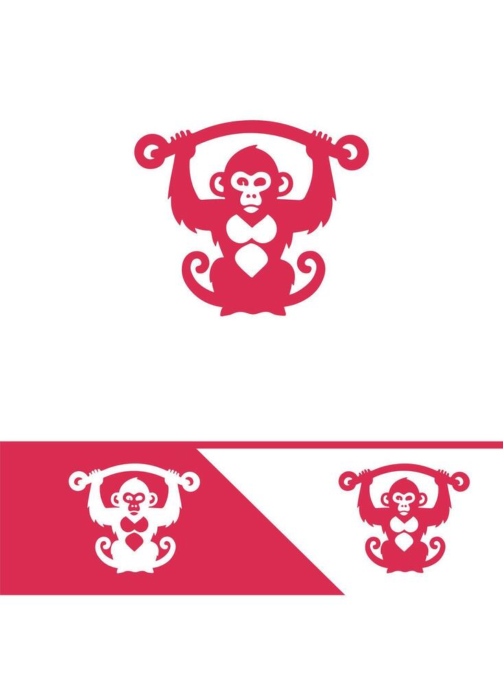 Monkey Majesty Logo vector