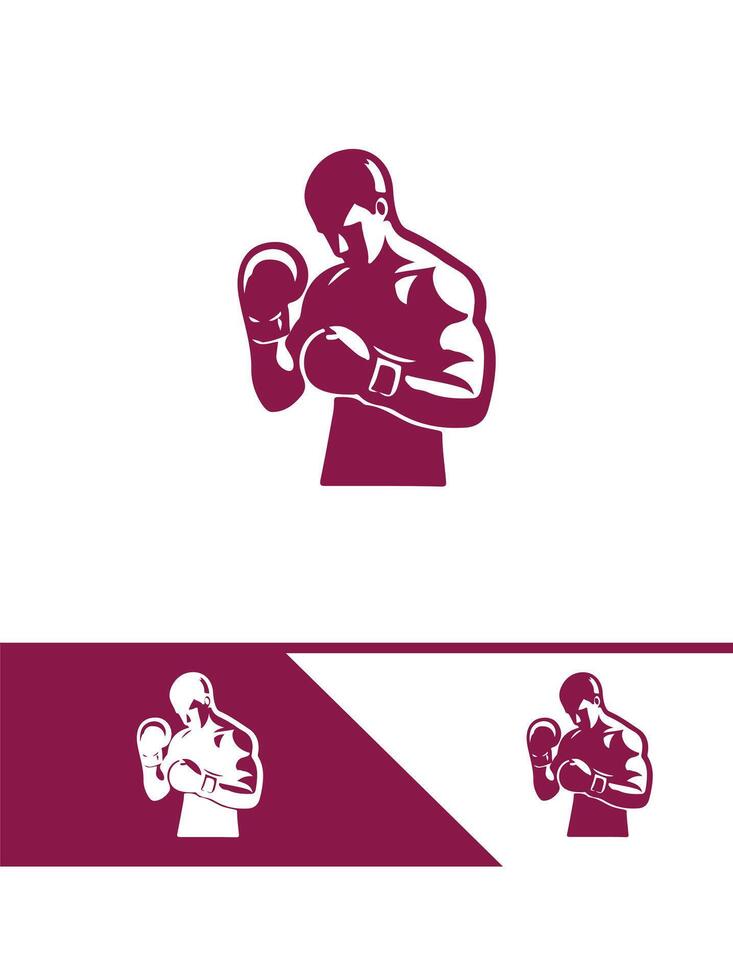 Fight Force Boxing Logo vector