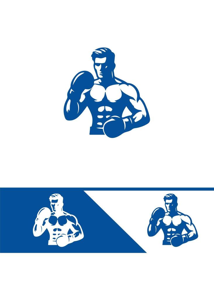 The Boxing Den Logo Design vector