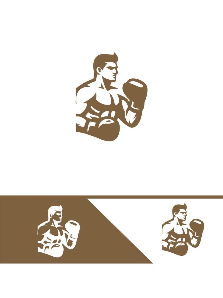 Knockout Zone Boxing Logo vector