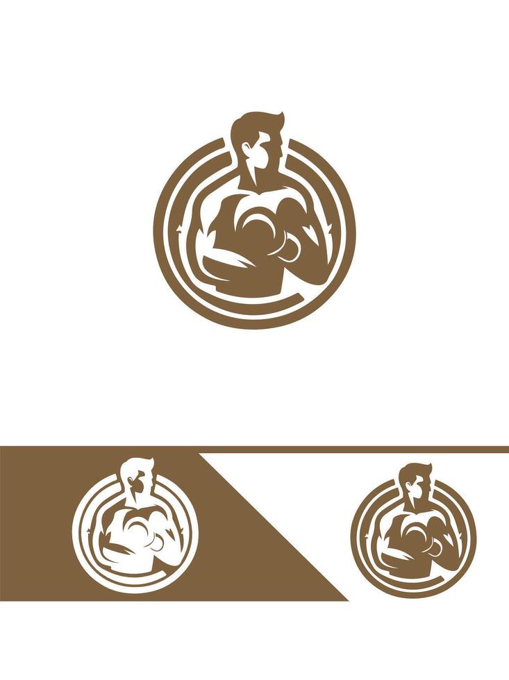 Power Punch Boxing Logo vector