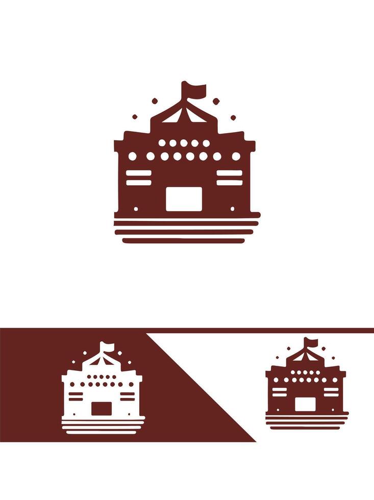The Great Fire Circus Funfire Circus logo vector