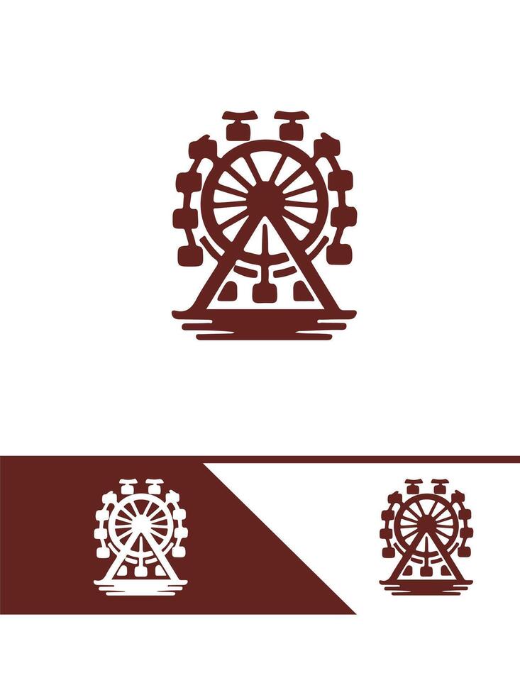 Blaze and Spark Circus Funfire Circus logo vector
