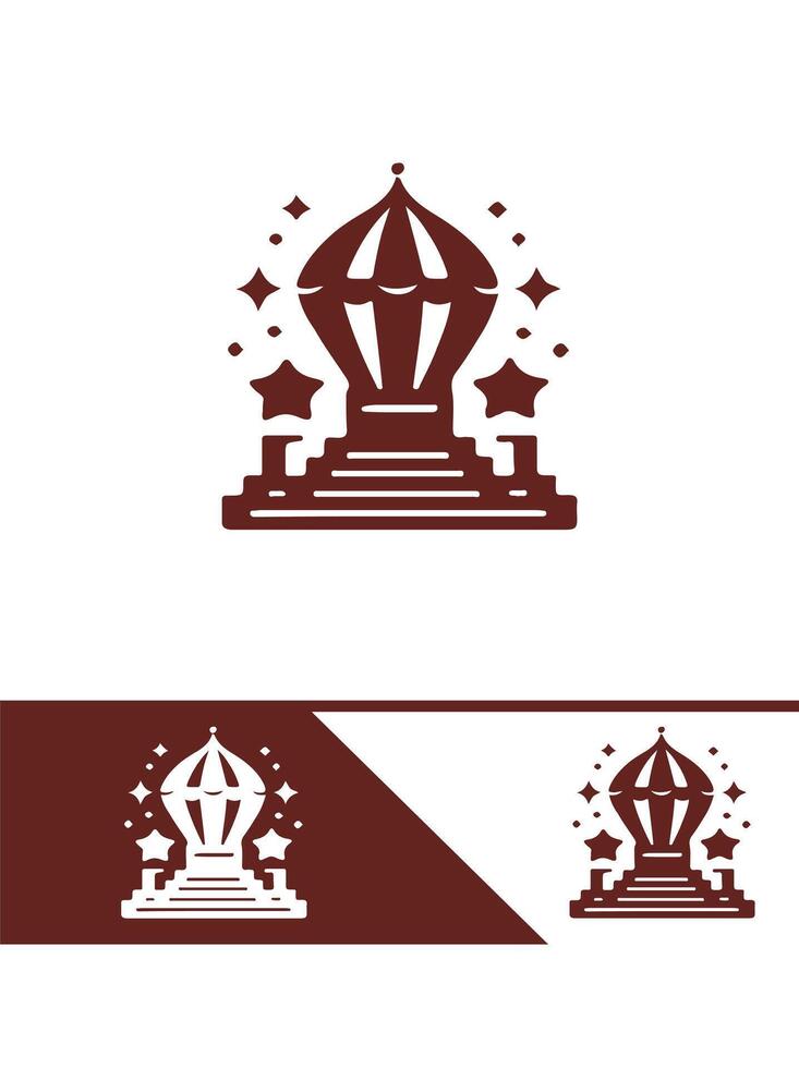 Flameheart Circus Funfire Circus logo vector