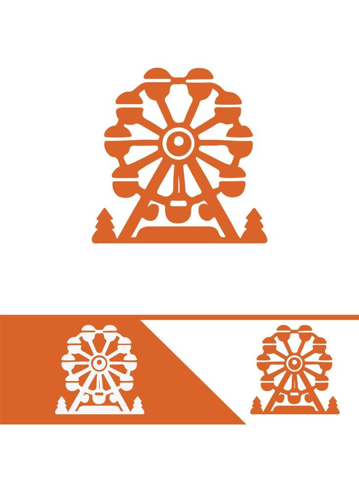Torchlight Circus Funfire Circus logo vector