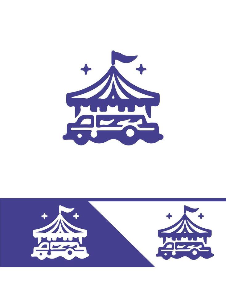 Ember Circus Funfire Circus logo vector
