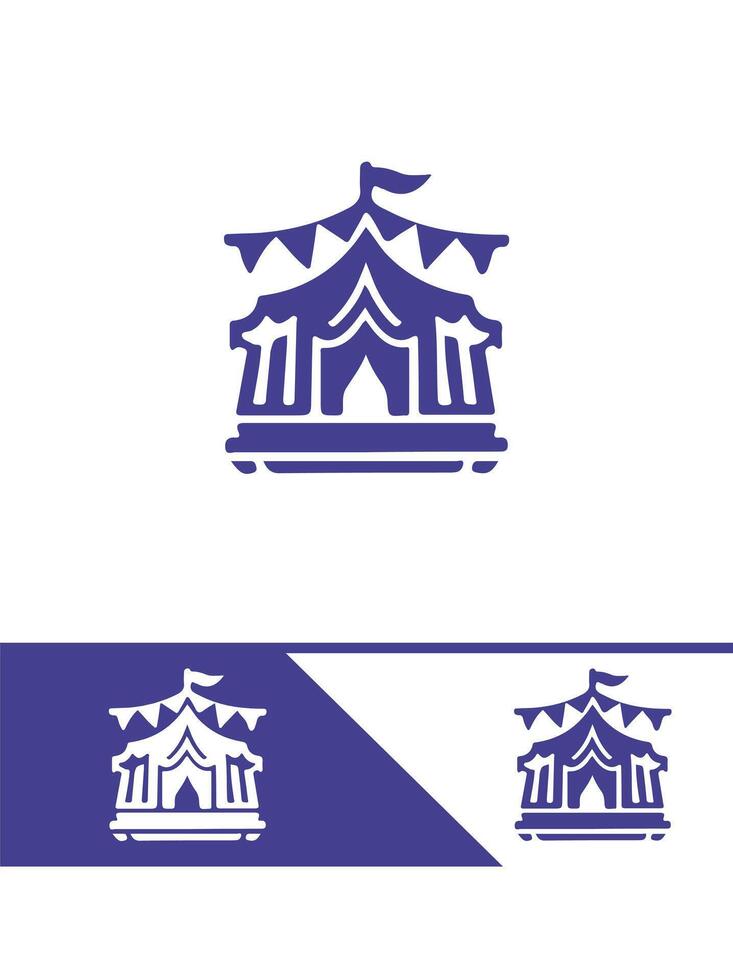 Firestorm Circus Funfire Circus logo vector