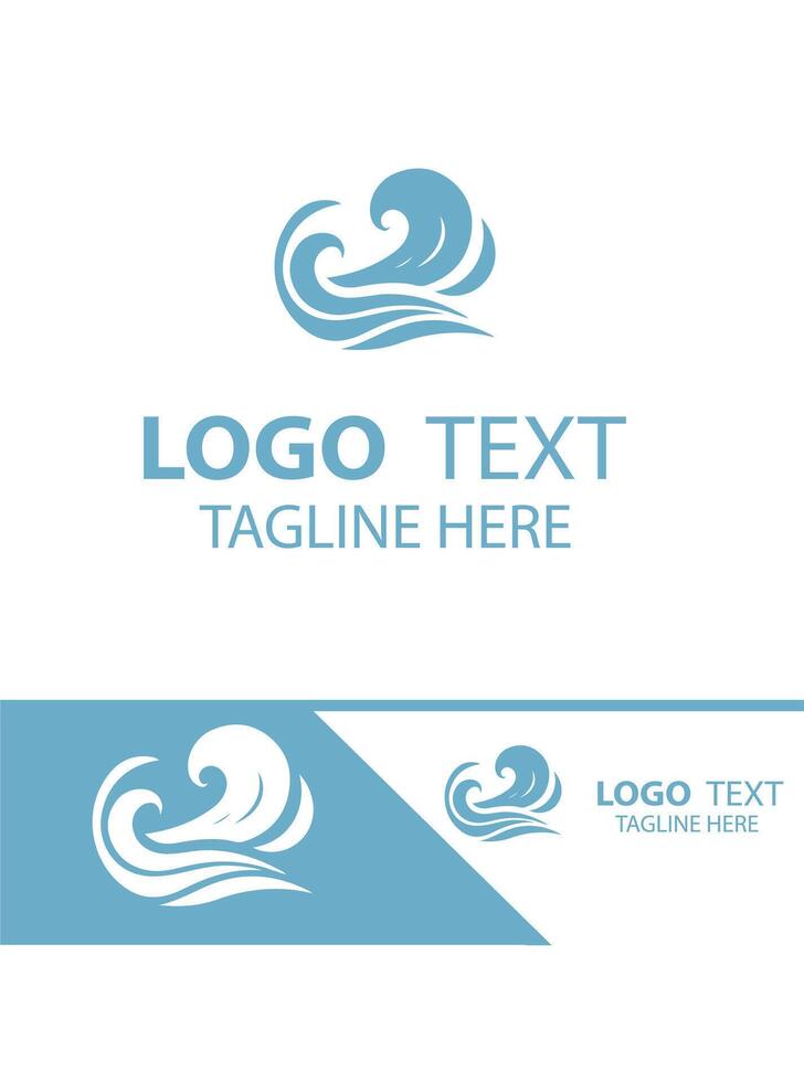 Drift Splash Waves Logo vector