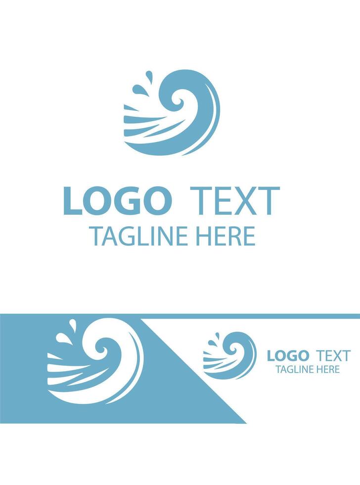 Surge Bliss Waves Logo vector