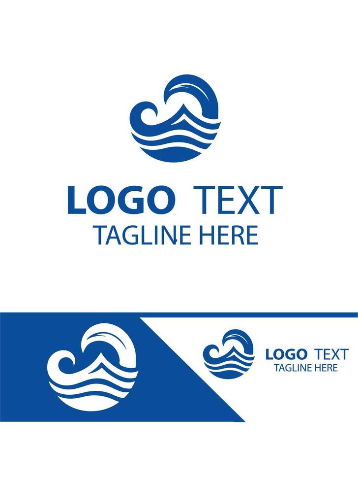 Hydro Surge Waves Logo vector