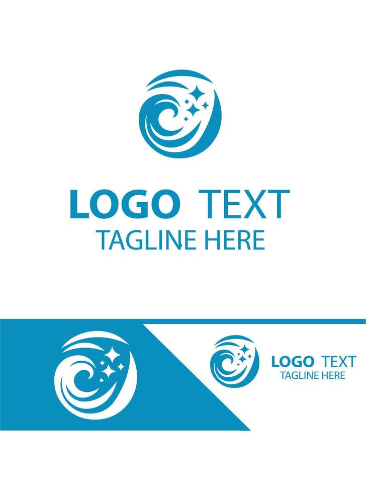 Wave Whirl Logo vector