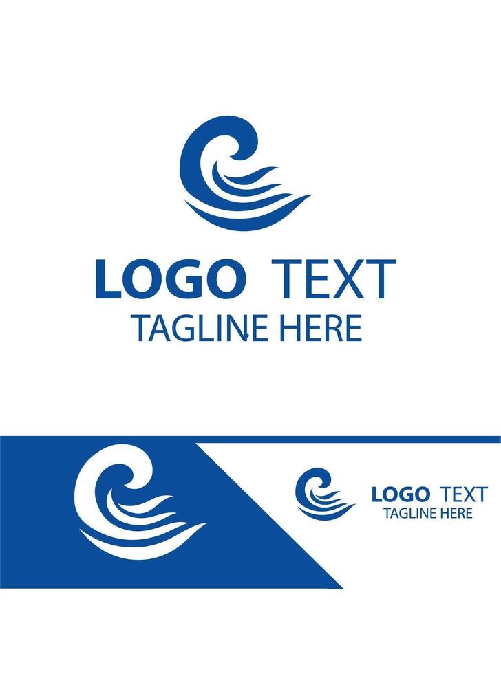 Tidal Rush Waves Logo vector