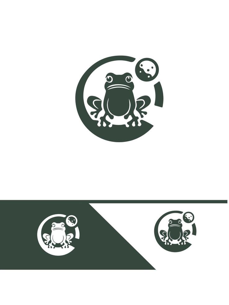 Frog Innovations Frogs logo vector
