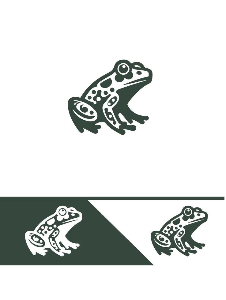 The Frogs Tale logo vector