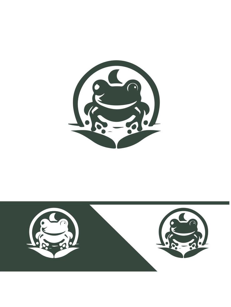 The Toad Frog Co logo vector