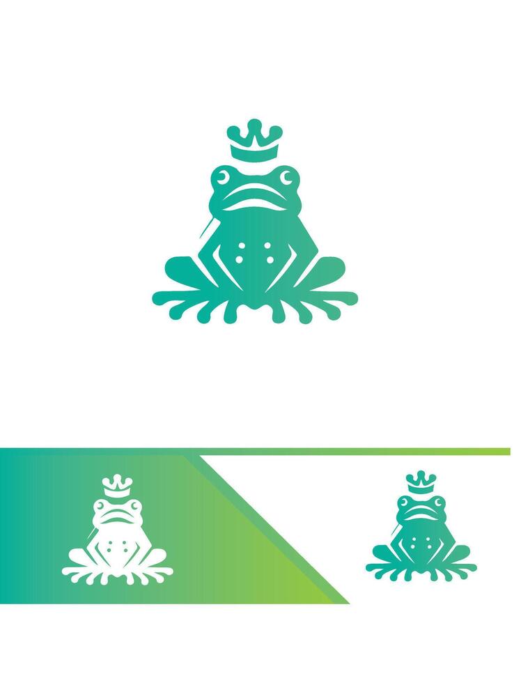 Hoppy Adventure Frog logo vector
