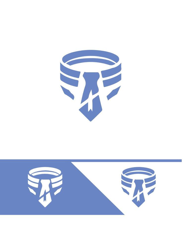 Timeless Tying Tie vector