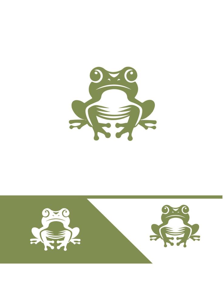 Frog Leap Ventures Frog logo vector