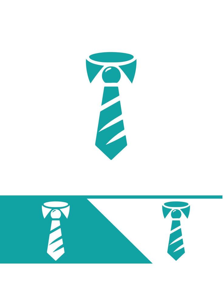 Tied Up Tie vector