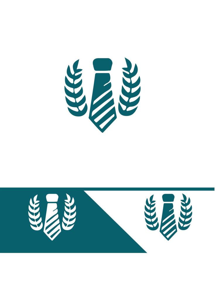 Tied Luxury Tie logo vector