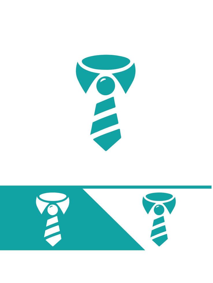 Luxe Tying tie logo vector