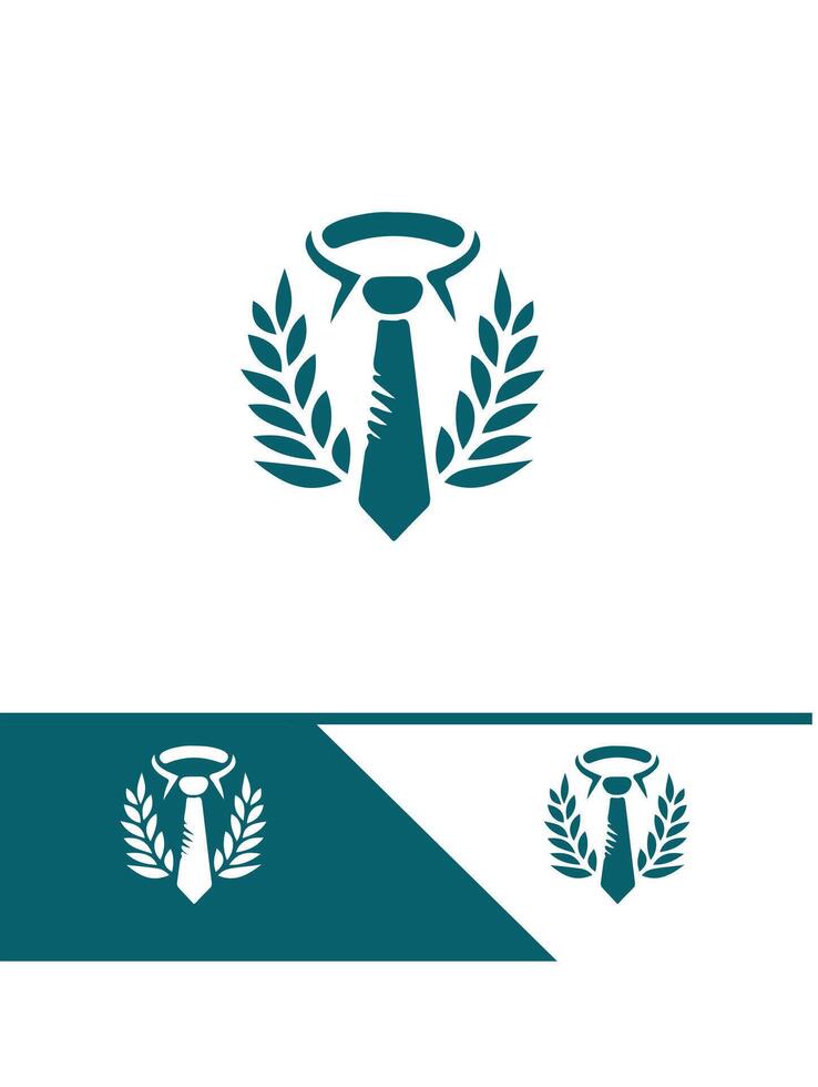 Timeless Tying tie logo vector