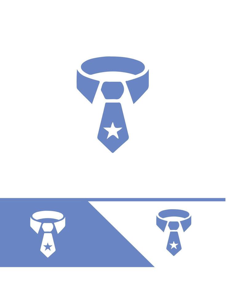Dapper Knot tie logo vector