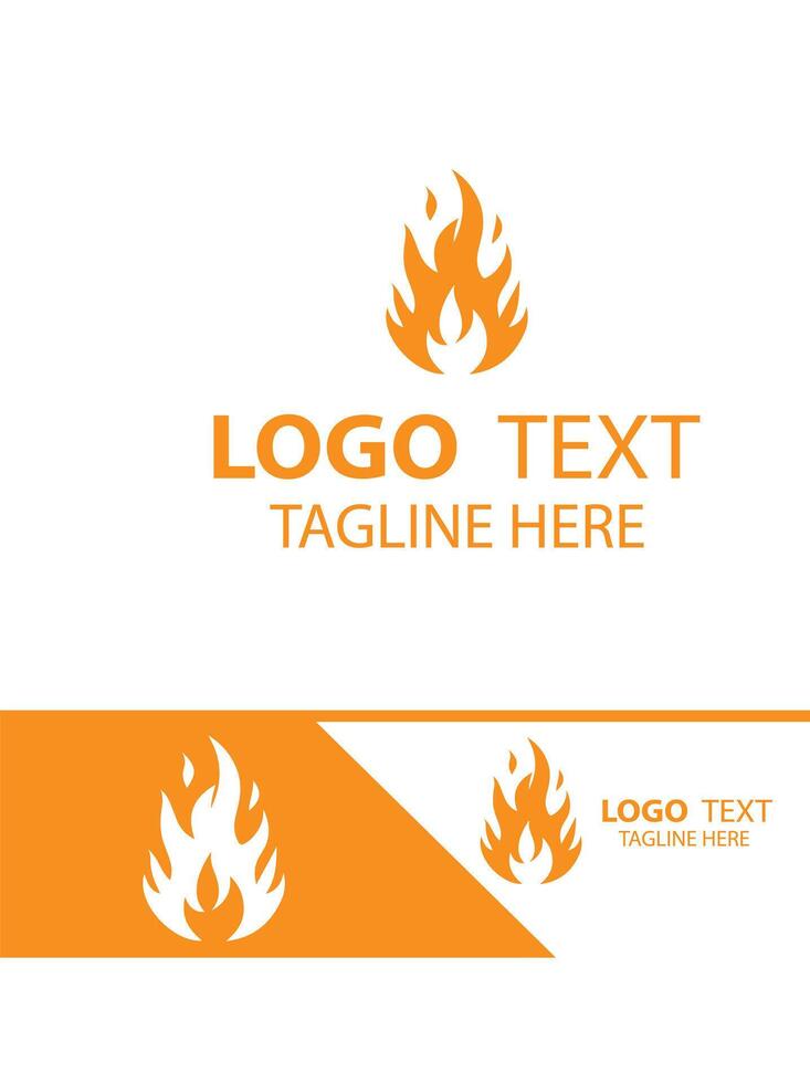 Ember Twilight flame logo vector