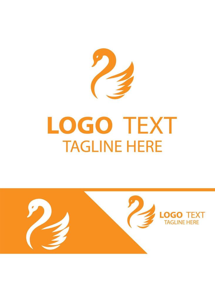 Swan Star logo vector