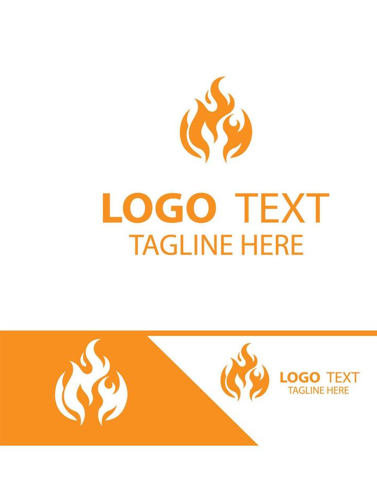 Phoenix Firestorm flame logo vector