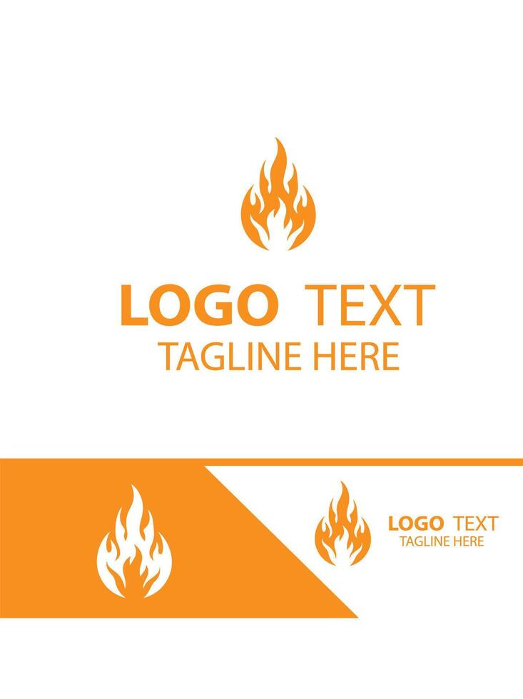 Blaze Fury flame logo vector