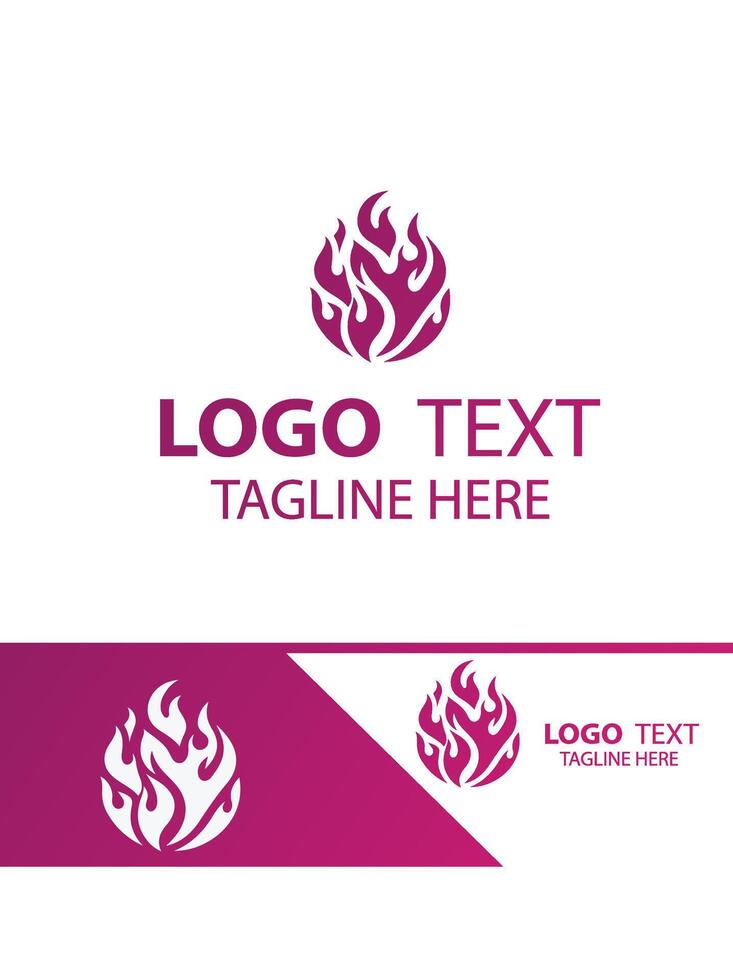 Spark of Blaze flame logo vector
