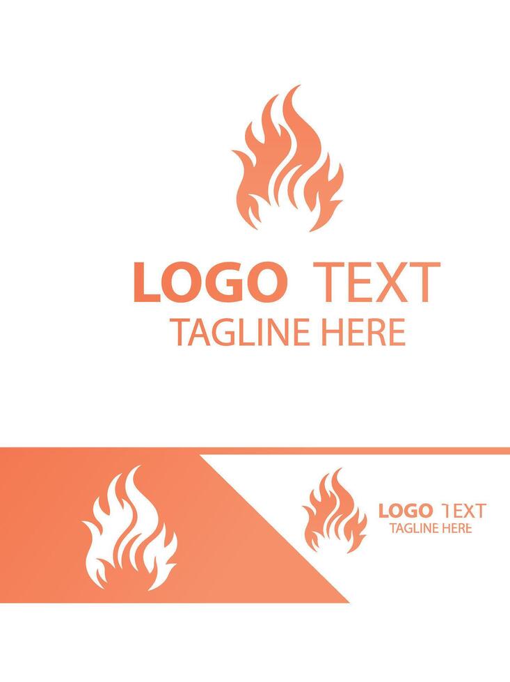 Flame Flicker logo vector