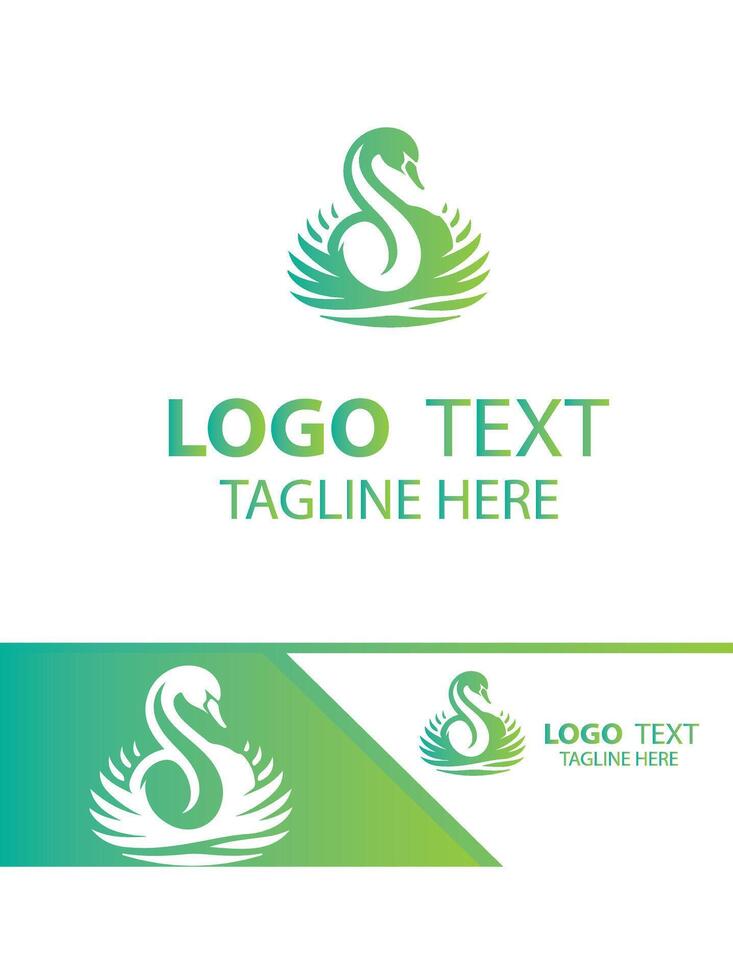 Swan Sparkle logo vector