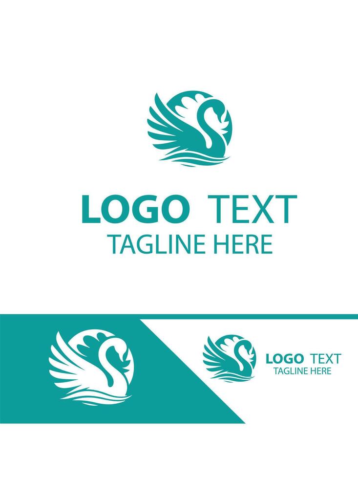 Swan Serenade logo vector