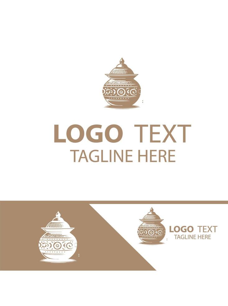 Golden Harvest Feast logo vector
