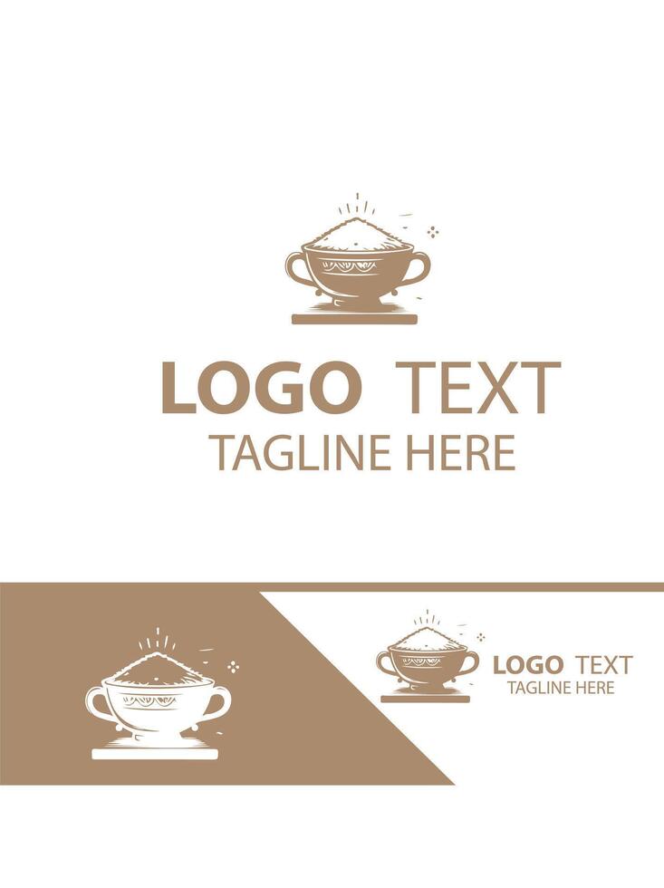 Grains of Glory Pongal logo vector