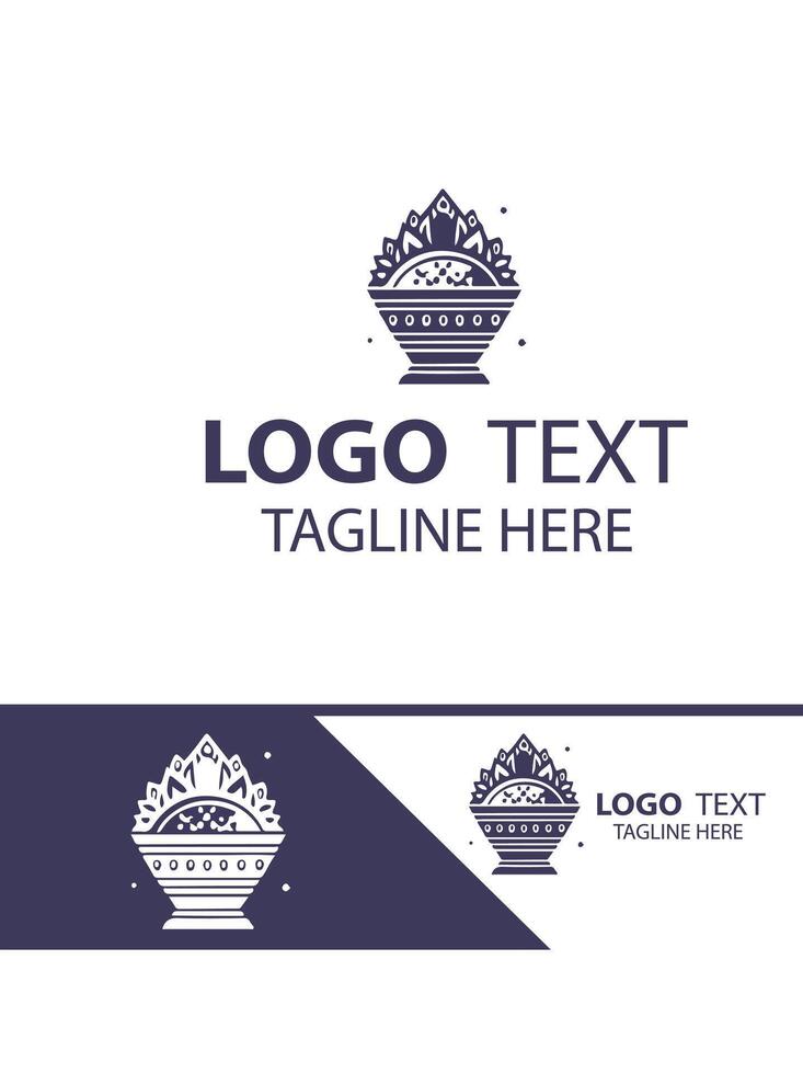 Pure Harvest Pongal logo vector
