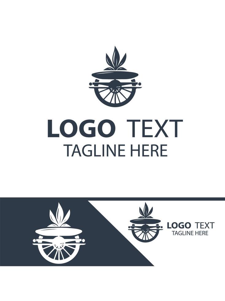 Pongal Spice logo vector