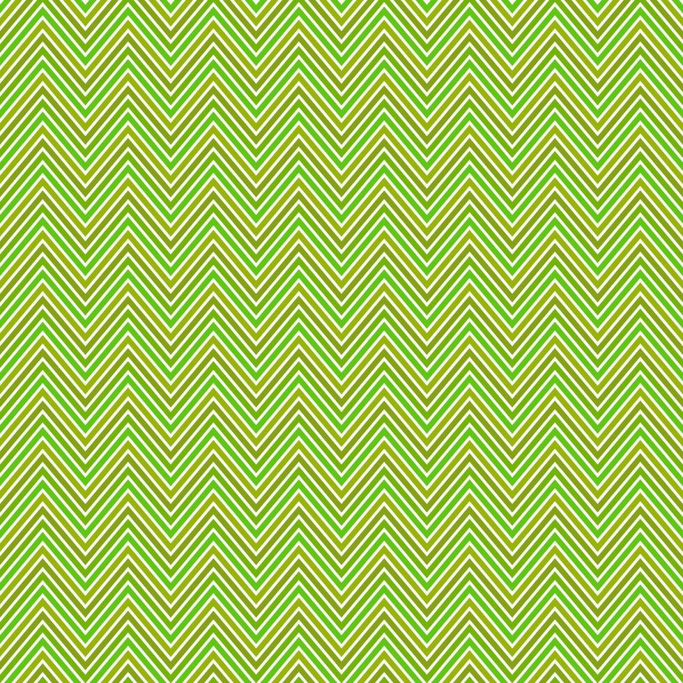 A green and white chevron pattern background vector