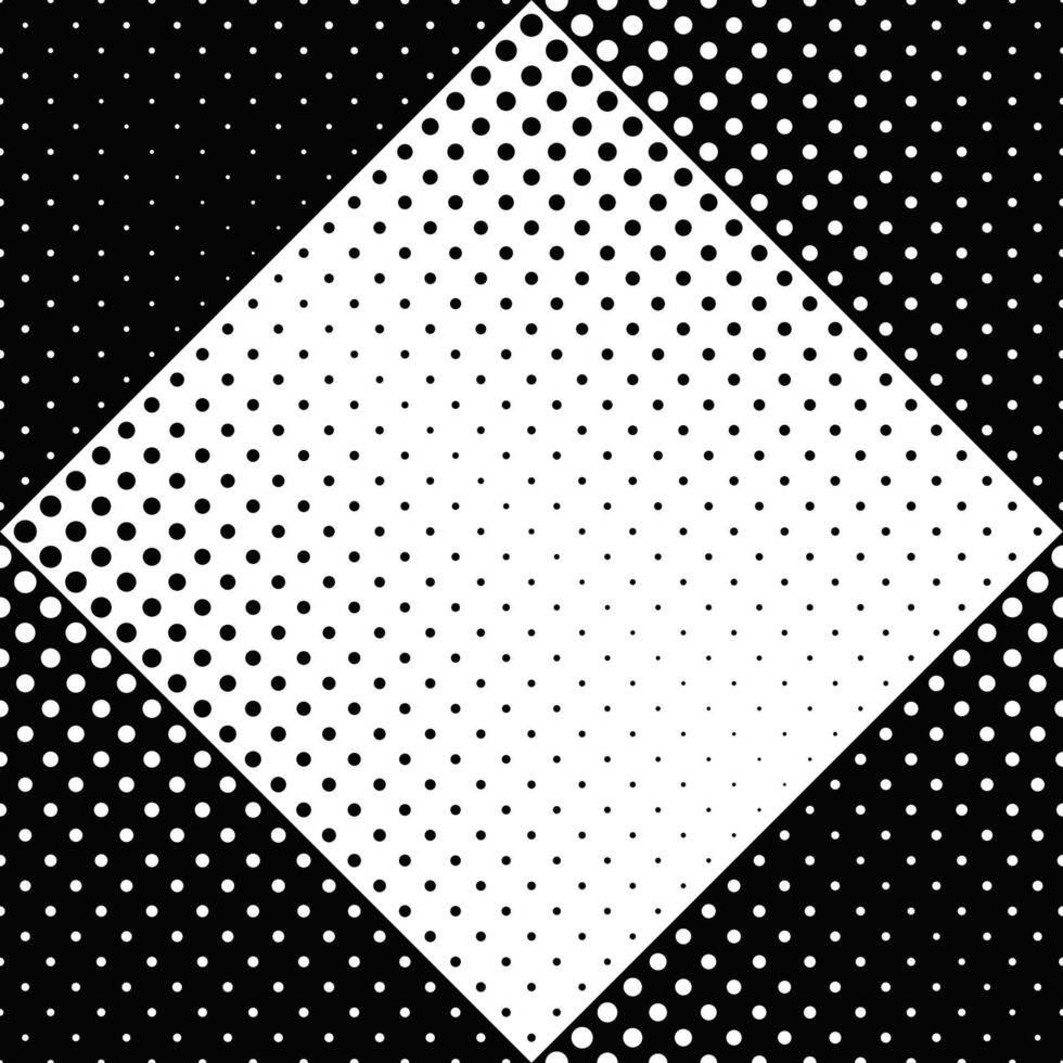 A black and white halftone dot pattern on a white background vector