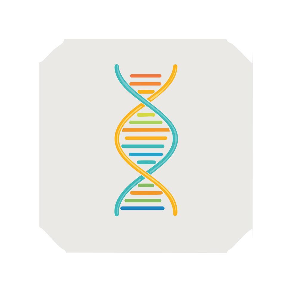 Network cable forming DNA helix vector