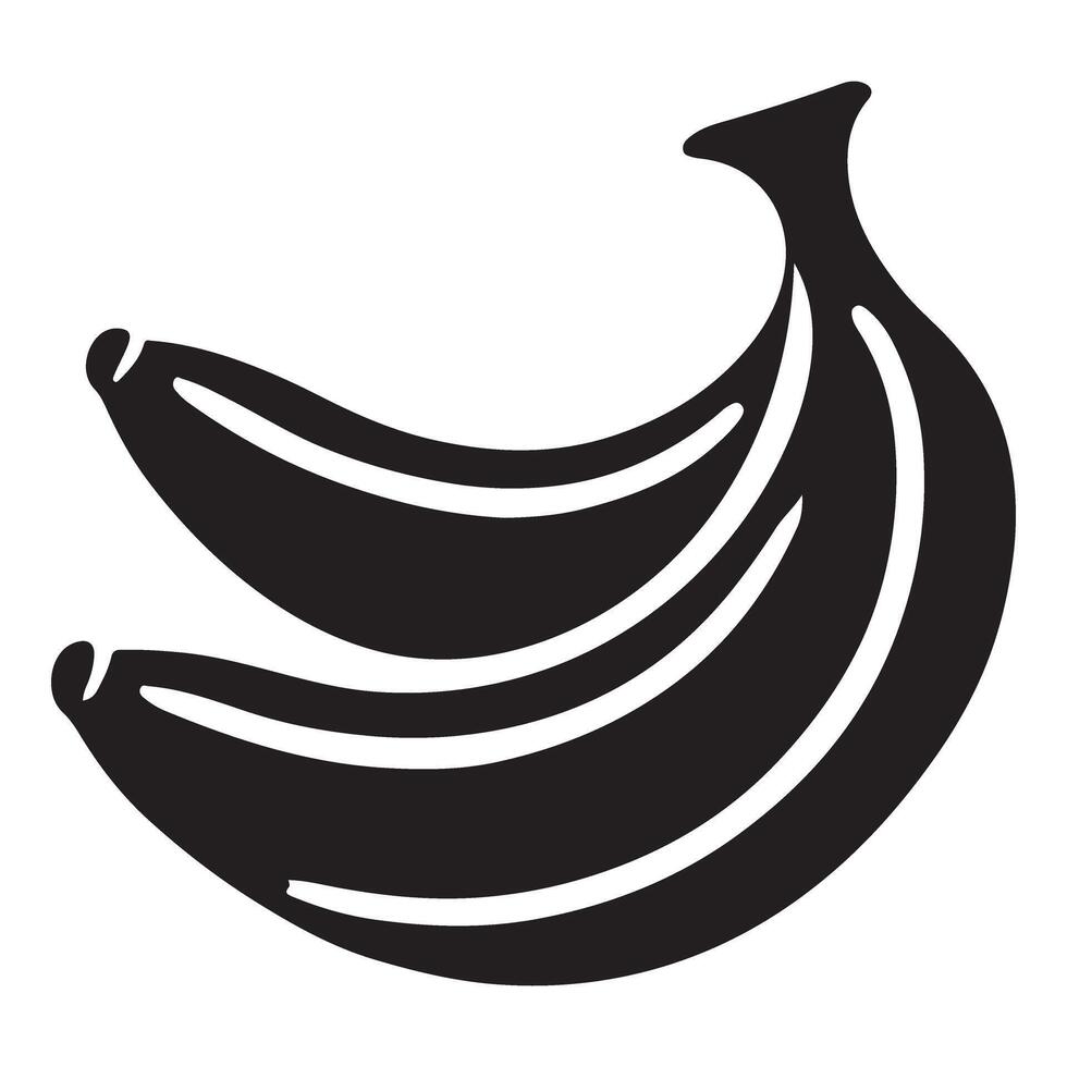 Bunch of Bananas Art Illustration Design for Healthy Eating vector